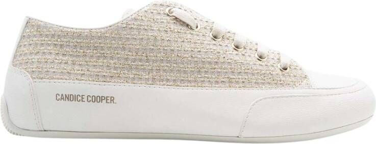 Candice Cooper Urban Glamour Sneaker Beige Platinum Beige Dames