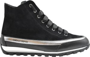 Candice Cooper Zwarte Veterschoenen voor Dames Aw23 Zwart Dames