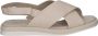 Caprice Beige Casual Open Platte Sandalen Beige Dames - Thumbnail 1