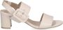 Caprice Beige Casual Open Platte Sandalen Beige Dames - Thumbnail 2