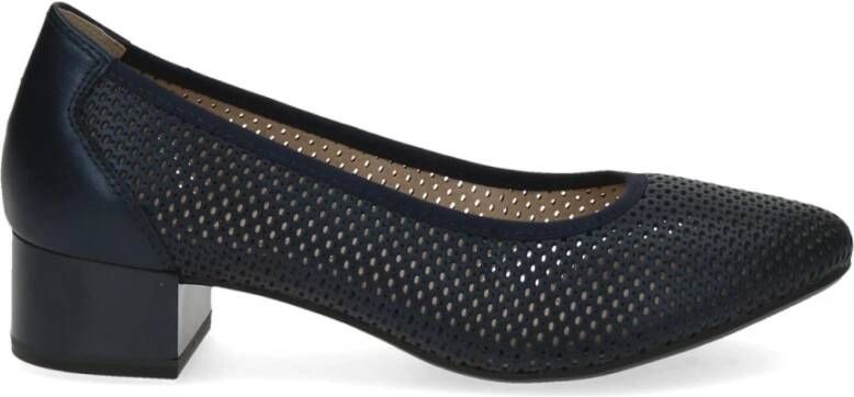 Caprice Blauwe Elegant Zakelijke Schoenen Vrouwen