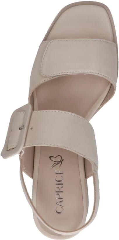 Caprice Beige Casual Platte Sandalen Vrouwen - Foto 5