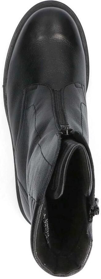 Caprice Casual Leather Booties Zwart Dames