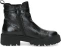 Caprice Dames Enkellaarsje 9-25413-45 017 G-breedte - Zwart
