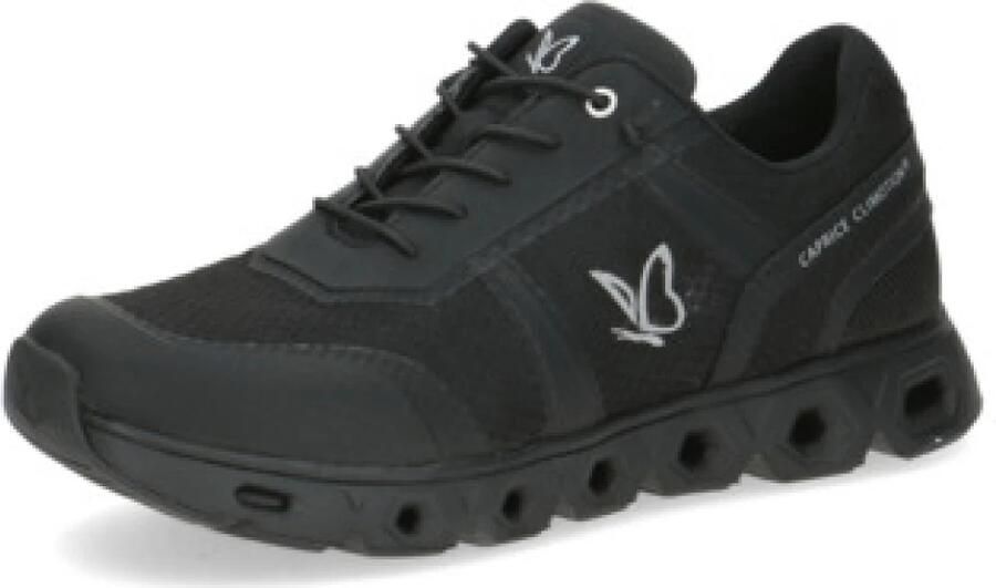 Caprice Plateausneakers vrijetijdsschoen lage schoen comfortschoen met logo-vlinder - Foto 2