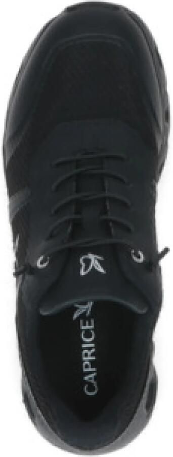 Caprice Plateausneakers vrijetijdsschoen lage schoen comfortschoen met logo-vlinder - Foto 3