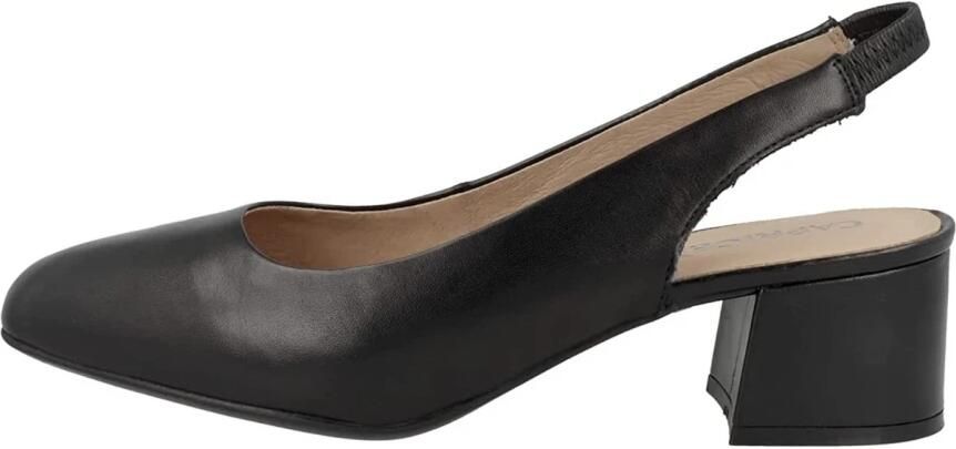 Caprice Zwarte elegante pumps met hak voor dames - Foto 3