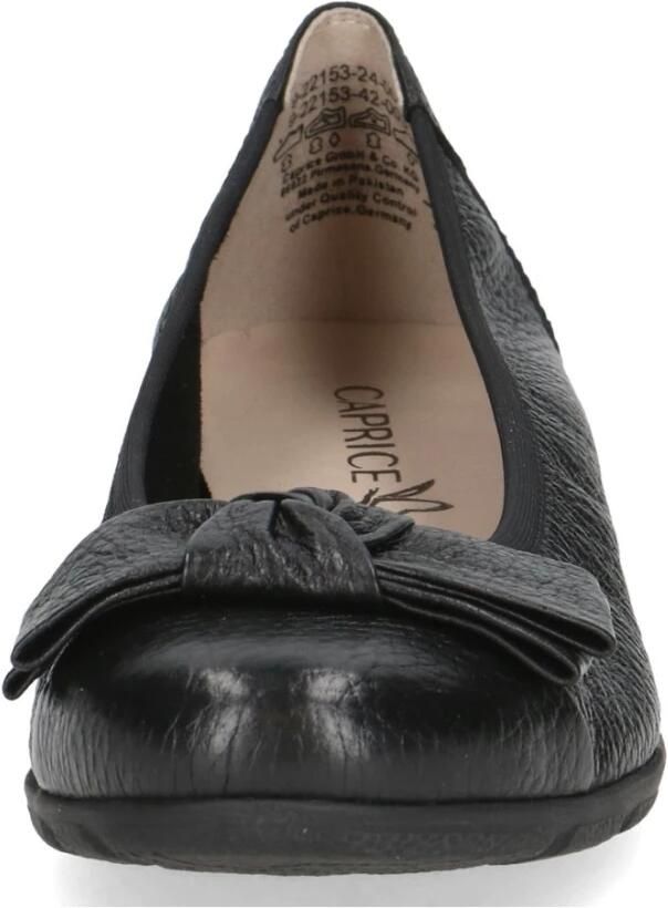 Caprice Zwarte Gesloten Ballerina Schoenen voor Vrouwen - Foto 4