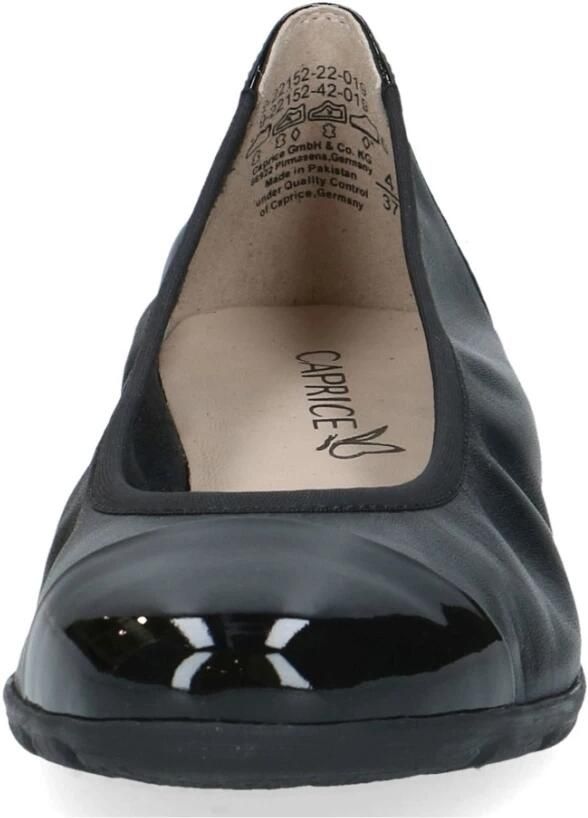 Caprice Ballerina's Loafer slipper feestdagsschoen met lakdetails - Foto 4