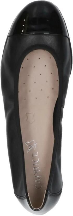Caprice Ballerina's Loafer slipper feestdagsschoen met lakdetails - Foto 6