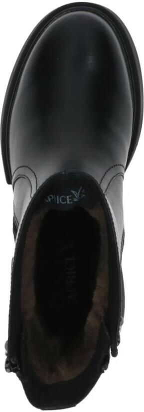 Caprice Zwarte Gesloten Booties Enkellaarzen Vrouwen - Foto 2