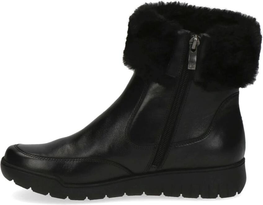 Caprice Zwarte Nappa Gesloten Booties - Foto 4