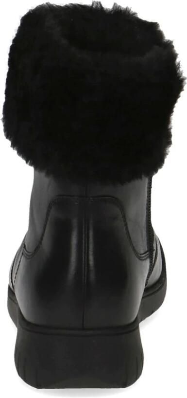 Caprice Zwarte Nappa Gesloten Booties - Foto 3