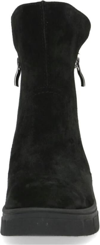 Caprice Zwarte Suède Gesloten Booties - Foto 2