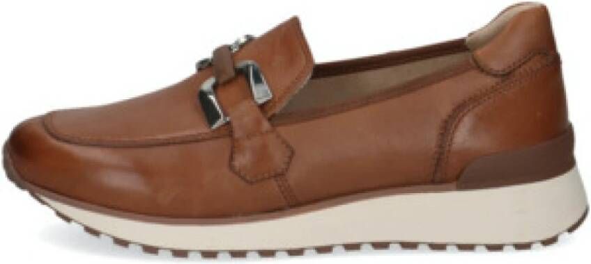 Caprice Comfortabele Slipper in cognac