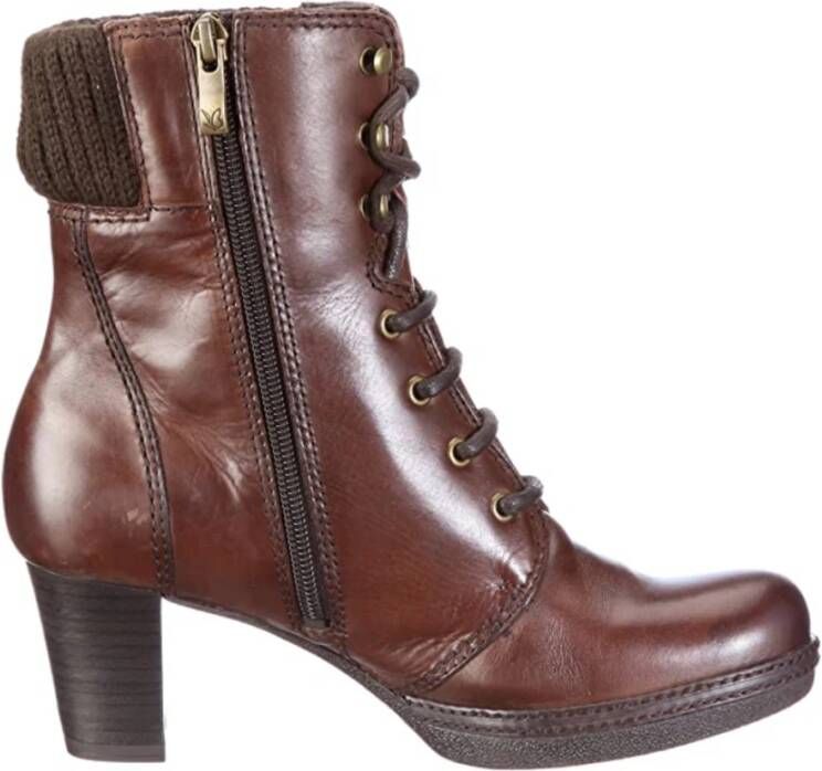 Caprice Donkerbruine Stijlvolle Schoenen Brown Dames