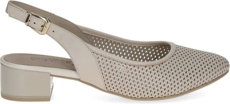 Caprice Elegante Beige Business Schoenen