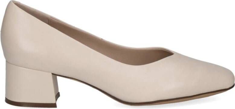 Caprice Elegante Beige Gesloten Formele Zakelijke Schoenen Beige Dames