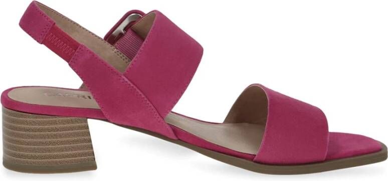 Caprice SIENA suède sandalette fuchsia - Foto 4