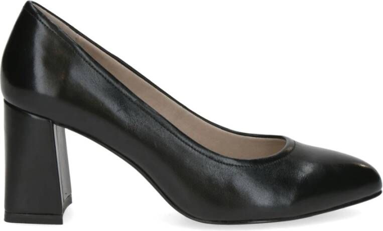 Caprice Elegante Zwarte Zakelijke Schoenen Vrouwen