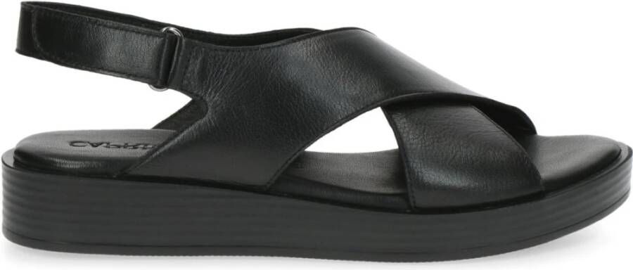 Caprice VALENTINA leren sandalen zwart - Foto 5