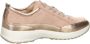 Caprice Namika comfort leren sneakers beige goud - Thumbnail 2