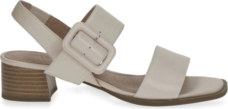 Caprice High Heel Sandals Beige Dames