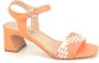 Caprice Oranje Sandaal Combinatie - Thumbnail 1