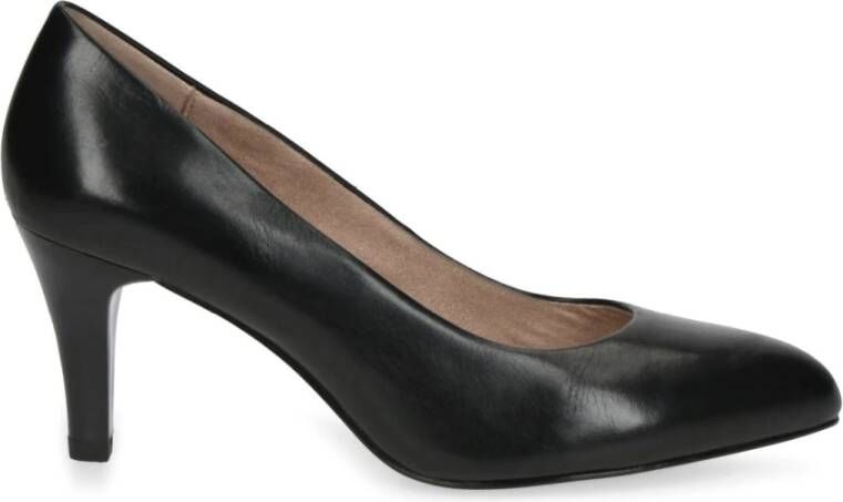 Caprice Zwarte Leren Pumps voor Vrouwen - Foto 3
