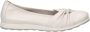 Caprice white casual closed Ballerinass White Dames - Thumbnail 8