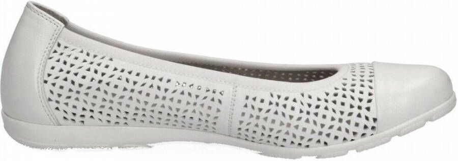 Caprice Ballerina's slipper comfortabele schoen instapschoen met perforatie - Foto 1