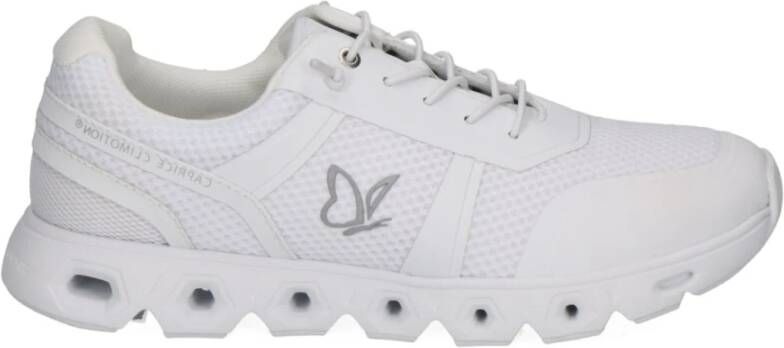 Caprice Plateausneakers vrijetijdsschoen lage schoen comfortschoen met logo-vlinder