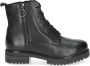 Caprice Zwarte Casual Gesloten Booties Vrouwen Black Dames - Thumbnail 2