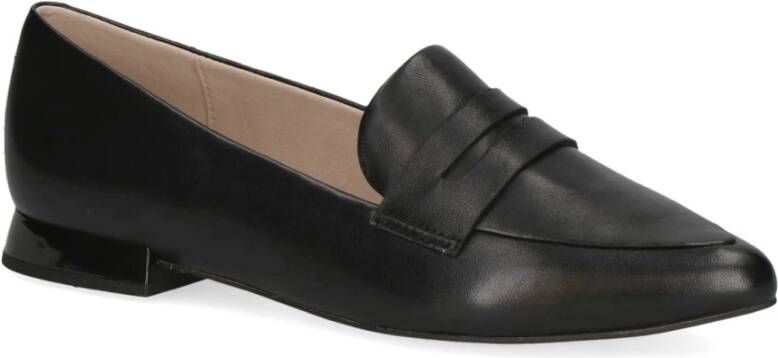 Caprice Zwarte Casual Gesloten Loafers Vrouwen Black Dames