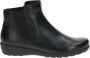 Caprice Zwarte Gesloten Booties Enkellaarzen Vrouwen Black Dames - Thumbnail 2