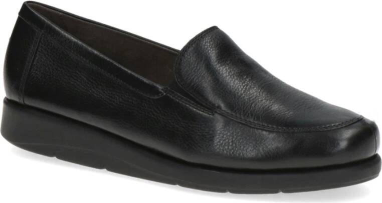 Caprice Zwarte Gesloten Loafers voor Dames Black Dames