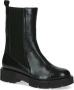 Caprice Zwarte Nappa Gesloten Booties Black Dames - Thumbnail 1
