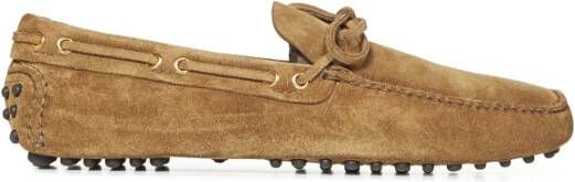 Car Shoe Beige Loafer Schoenen Klassieke Stijl
