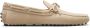 Car Shoe Beige Suède Boogdetail Schoen - Thumbnail 1