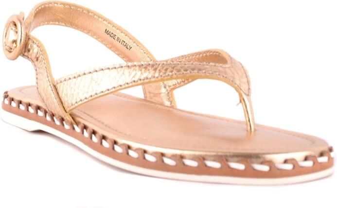 Car Shoe Sandalen kdy88l Geel Dames