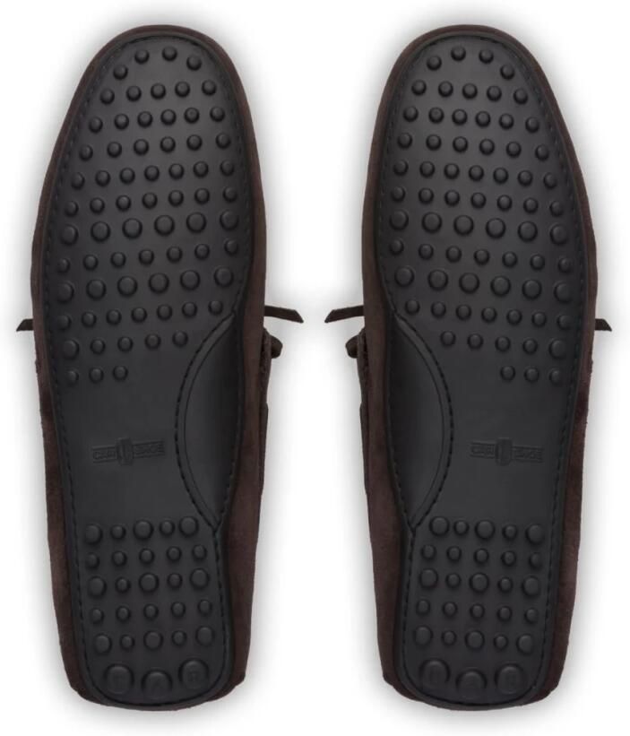 Car Shoe Suede Driving Loafer