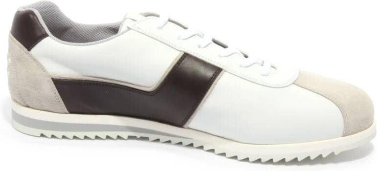 Car Shoe Italiaanse Leren Schoen in Bruin