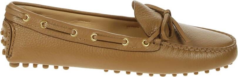 Car Shoe Loafers Brown Dames