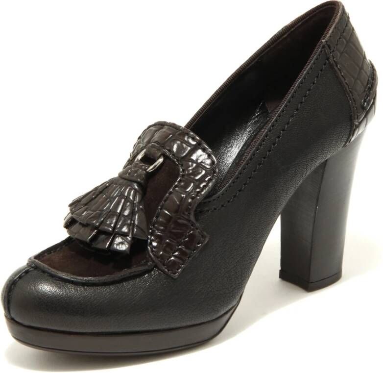 Car Shoe Retro reptielenprint hoge hakken