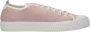 Car Shoe Roze Stoffen Sneakers met Verouderingseffect - Thumbnail 1