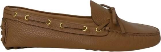 Car Shoe Loafers Brown Dames
