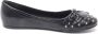Car Shoe Studded zwarte ballerina schoen - Thumbnail 1