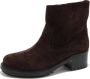 Car Shoe Suède Enkellaarzen Bruin Italië Kdt83I - Thumbnail 1