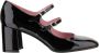 Carel Iconische Mary Jane Hak Zwarte Schoen Black Dames - Thumbnail 1