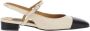 Carel Beige Patent Leren Platte Schoenen Beige Dames - Thumbnail 1